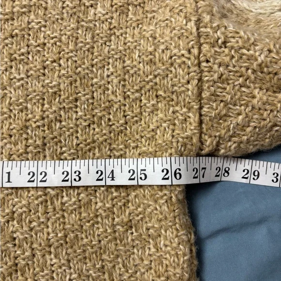 Ecote Cable Knit Drop Shoulder Oversized Sweater - Picture 10 of 12